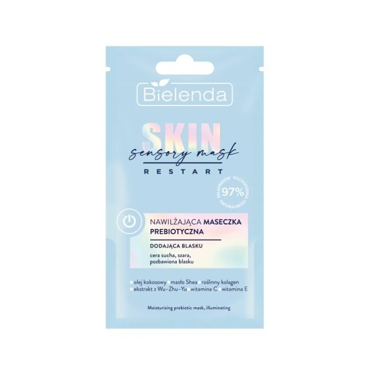 Bielenda Skin Restart Sensory Mask Hydraterend prebiotisch masker 8 g