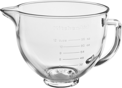 KitchenAid 5KSM5GB Glazen mengkom 4,7 L
