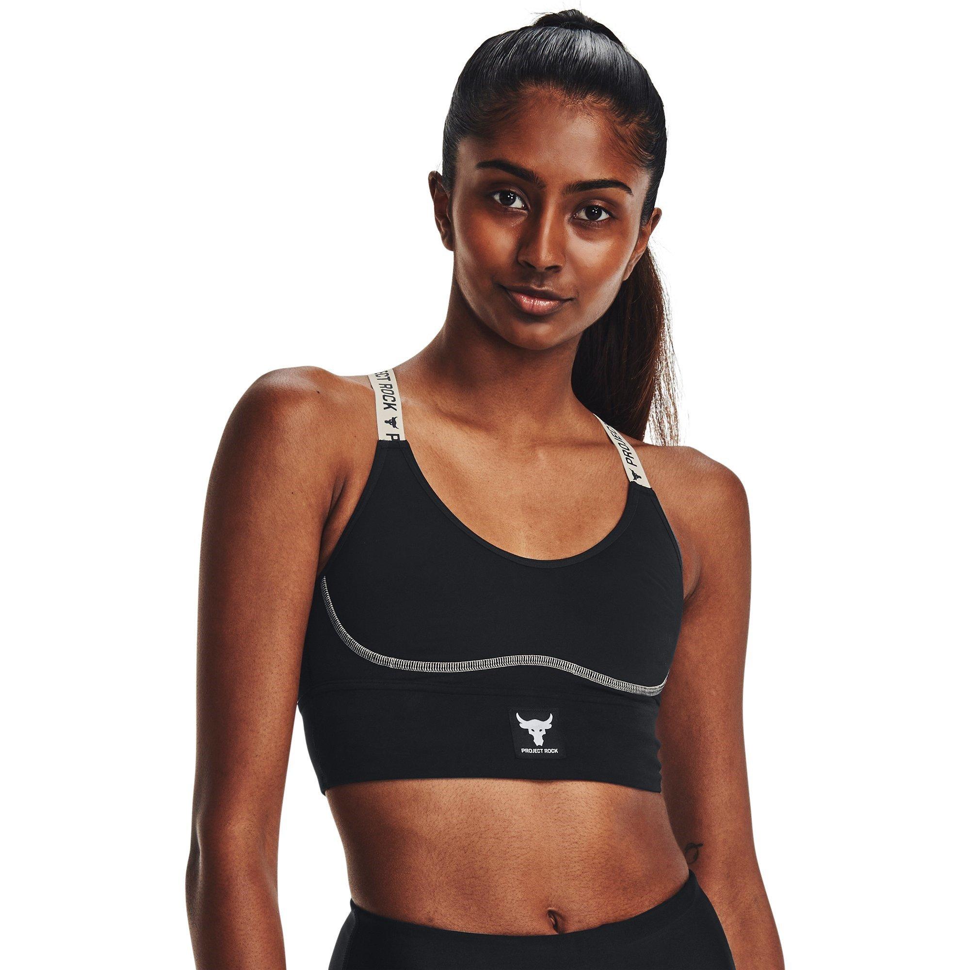 Under Armour Under Armour Pjt Rock Infty Mid Bra Medium Impact Sports Womens