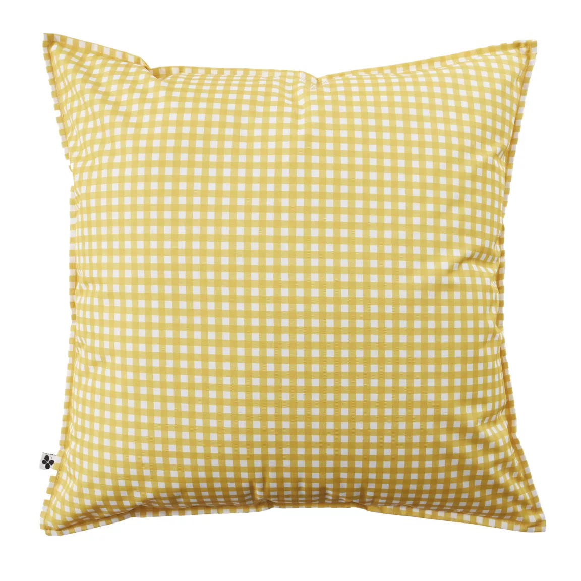Housse de coussin extérieur carrée (60 x 60 cm) Vickie Jaune