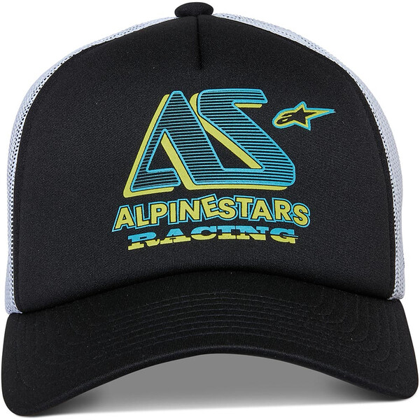 Alpinestars - Casquette Ayess Trucker Noir / Blanc