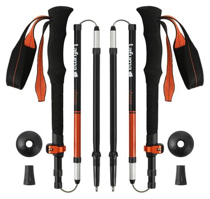 Paire de Bâtons de Randonnée Lafuma Izoard Orange Unisex