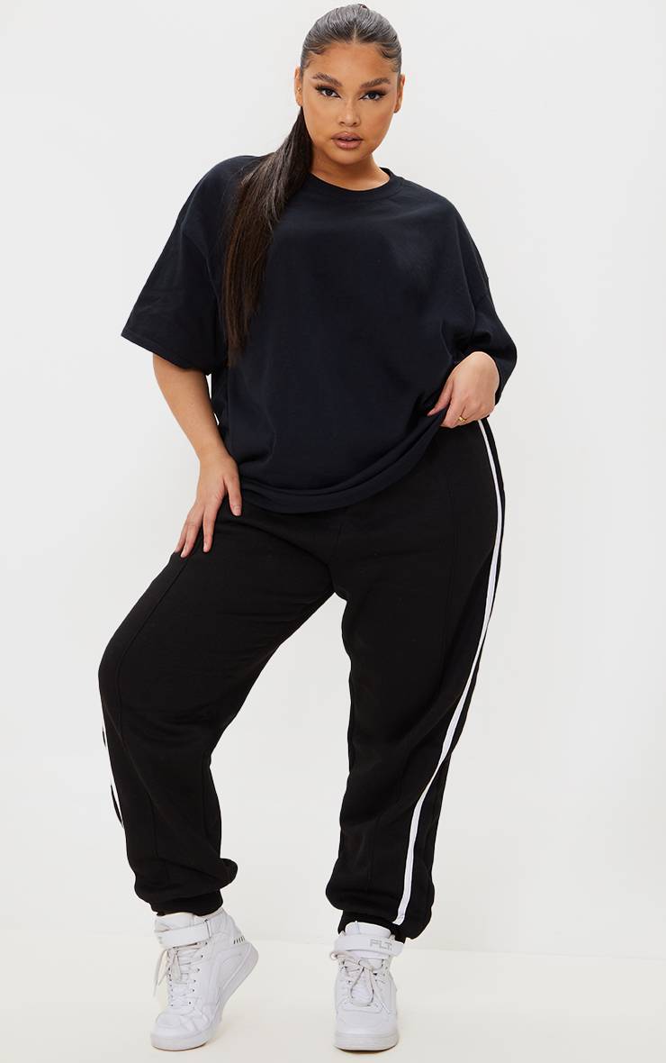 Noir T-shirt Oversize Ultimate Grande Taille