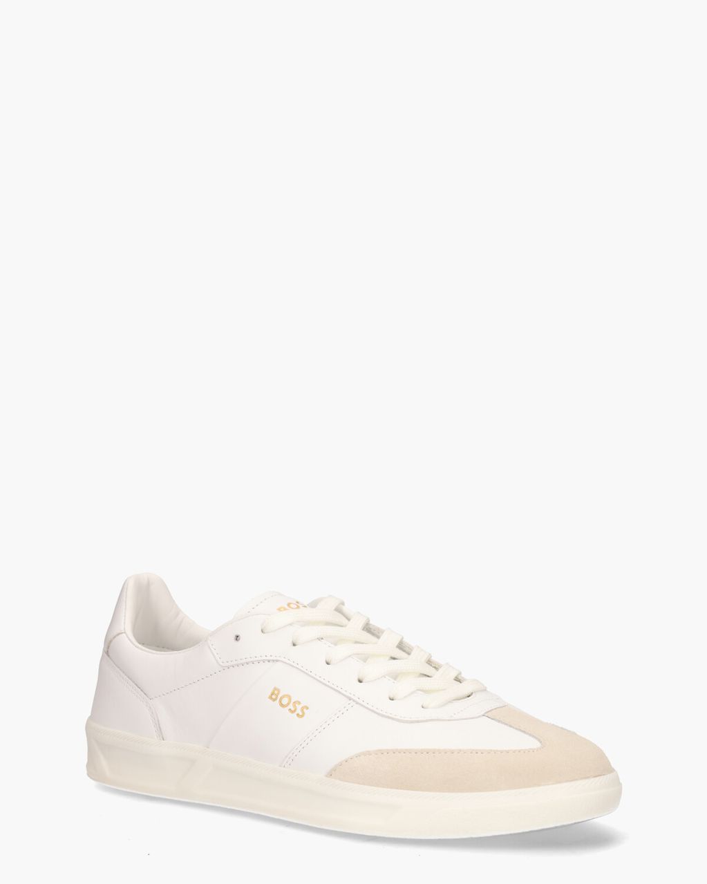 Boss Brandon Wit/Beige Herensneakers