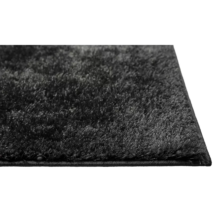 Wecon home basics Hochflorteppich Fanny anthrazit grau