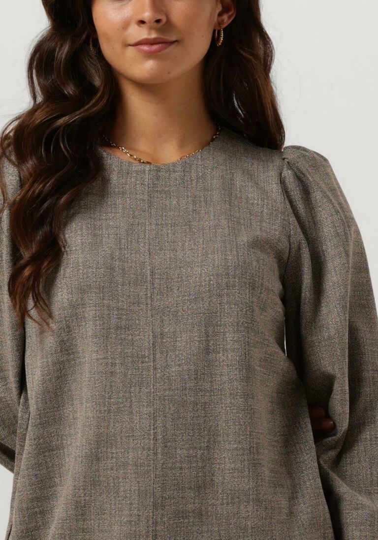 RUBY TUESDAY zwarte ruby tuesday mini jurk renesses round collar dress