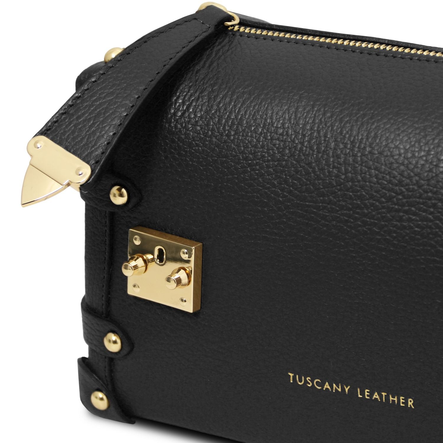 TL142422 – Praline – Soft leren duffle bag
