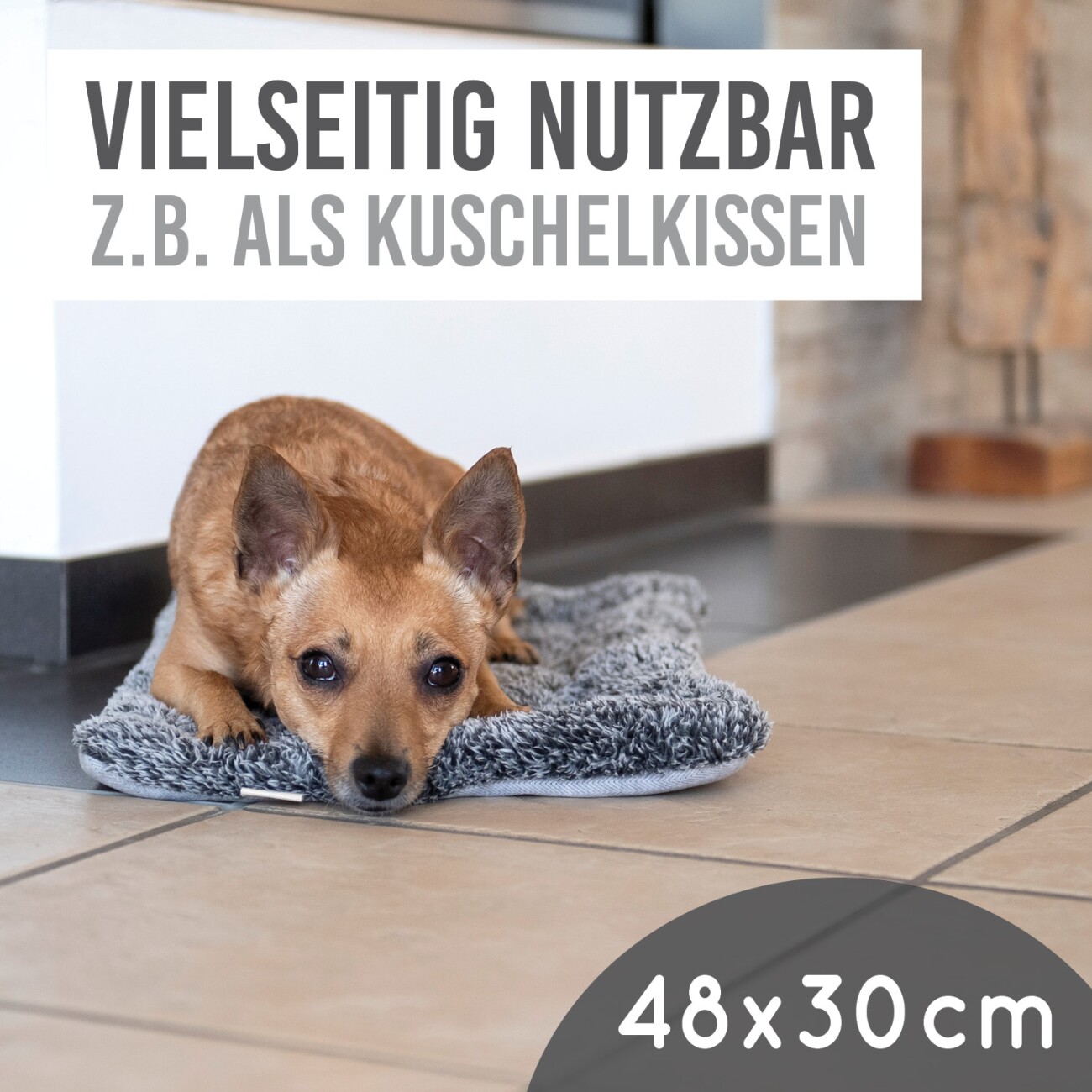 KaraLuna Liegematte grau S