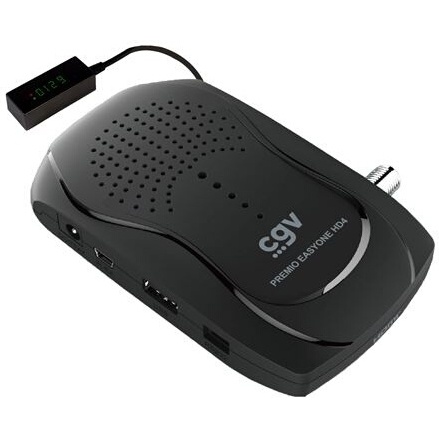 Décodeur TNT par satellite Cgv Recepteur satellite PREMIO EASYONE HD4