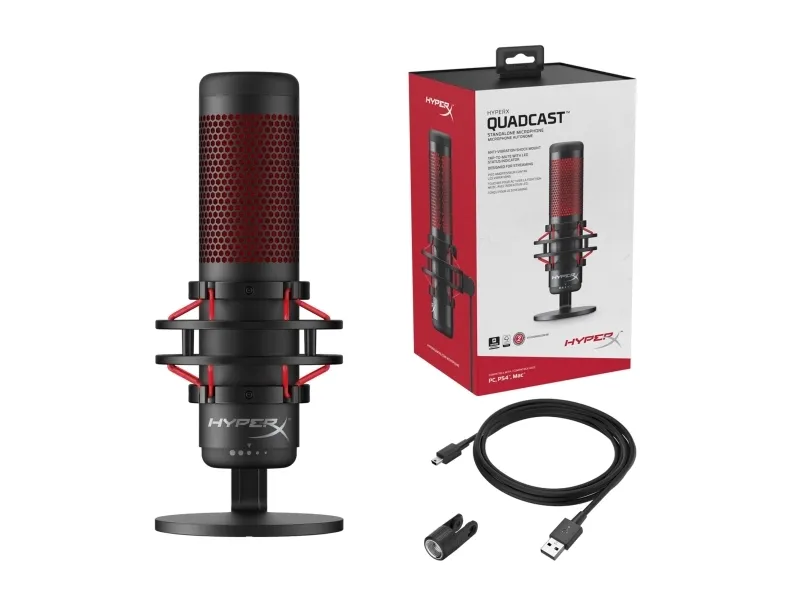 [OUTLET] - HyperX QuadCast - mikrofon - USB