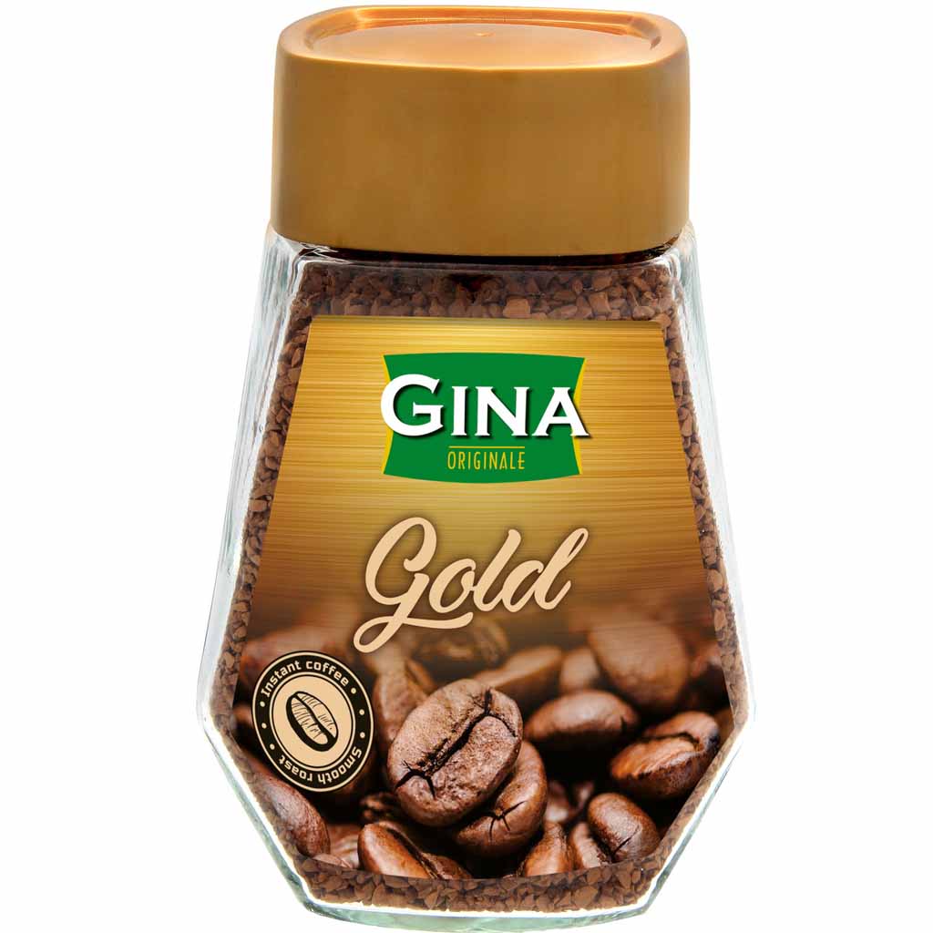 Gina Instant Kaffee Gold 200g MHD:30.7.26