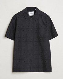 Les Deux Hector Anglaise Short Sleeve Shirt Light Sand