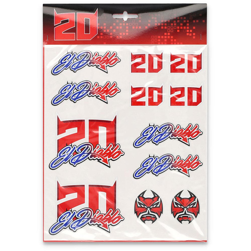 Fabio Quartararo - Stickers 20 El Diablo