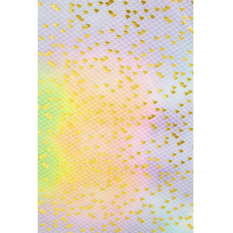 798 - Pochette 20 feuilles Décopatch Texture - Jaune