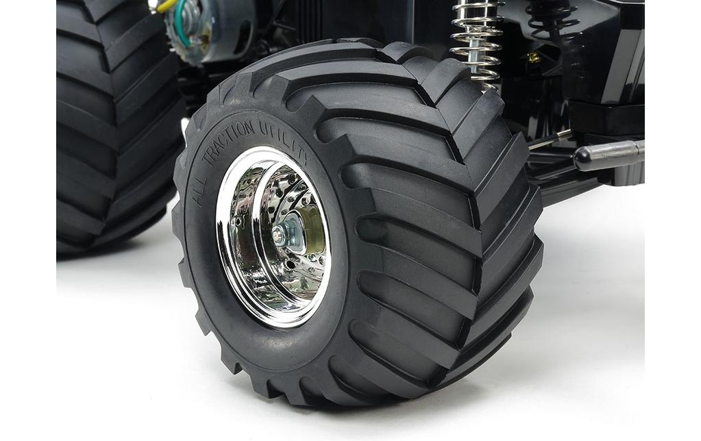Monster Truck Midnight Pumpkin, Metallic, RWD, Bausatz, 1:12<br>Tamiya Midnight Pumpkin «Chrom Edition» 2WD Monstertruck