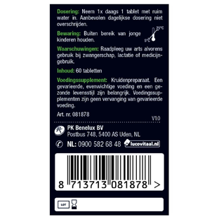 Lucovitaal Puur Maca & Shilajit Tabletten 60TB
