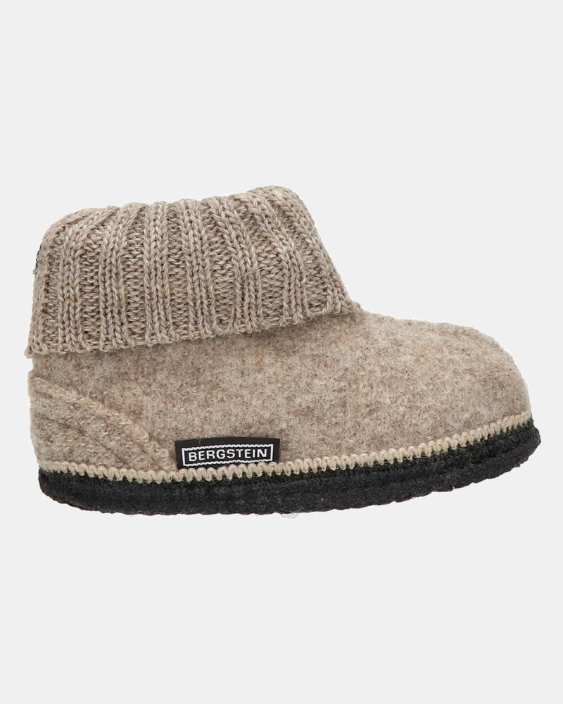 Bergstein Cozy Pantoffels  - beige