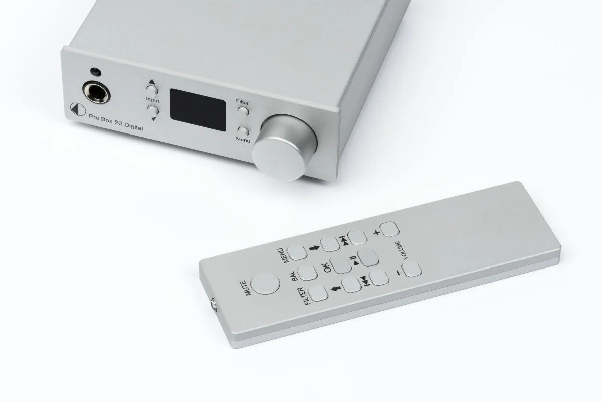 Pro-Ject Pre Box S2 Digital Silver Préamplis hi-fi