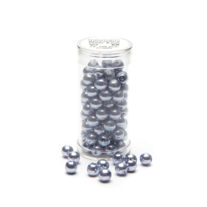 Gûtermann-Ronde parels 6 mm