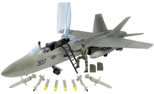 World Peacekeepers 1:18 Boeing F/A-18 Hornet Jagerfly inkl. 2 Piloter