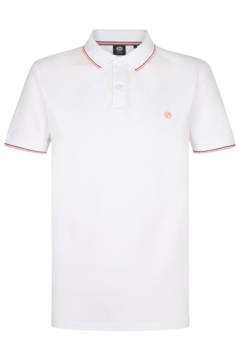 Petrol Industries witte heren polo