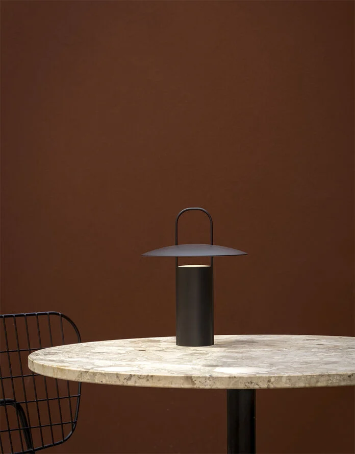 Audo Copenhagen Ray Table Lamp Portable Black