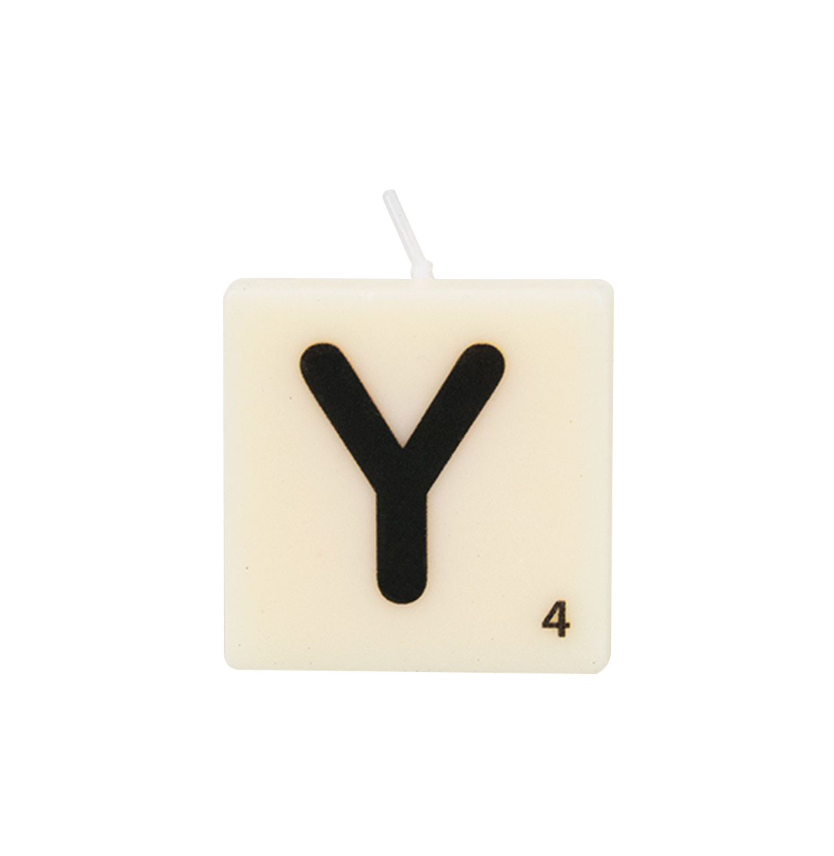 Bougie lettre Y The Gift Label
