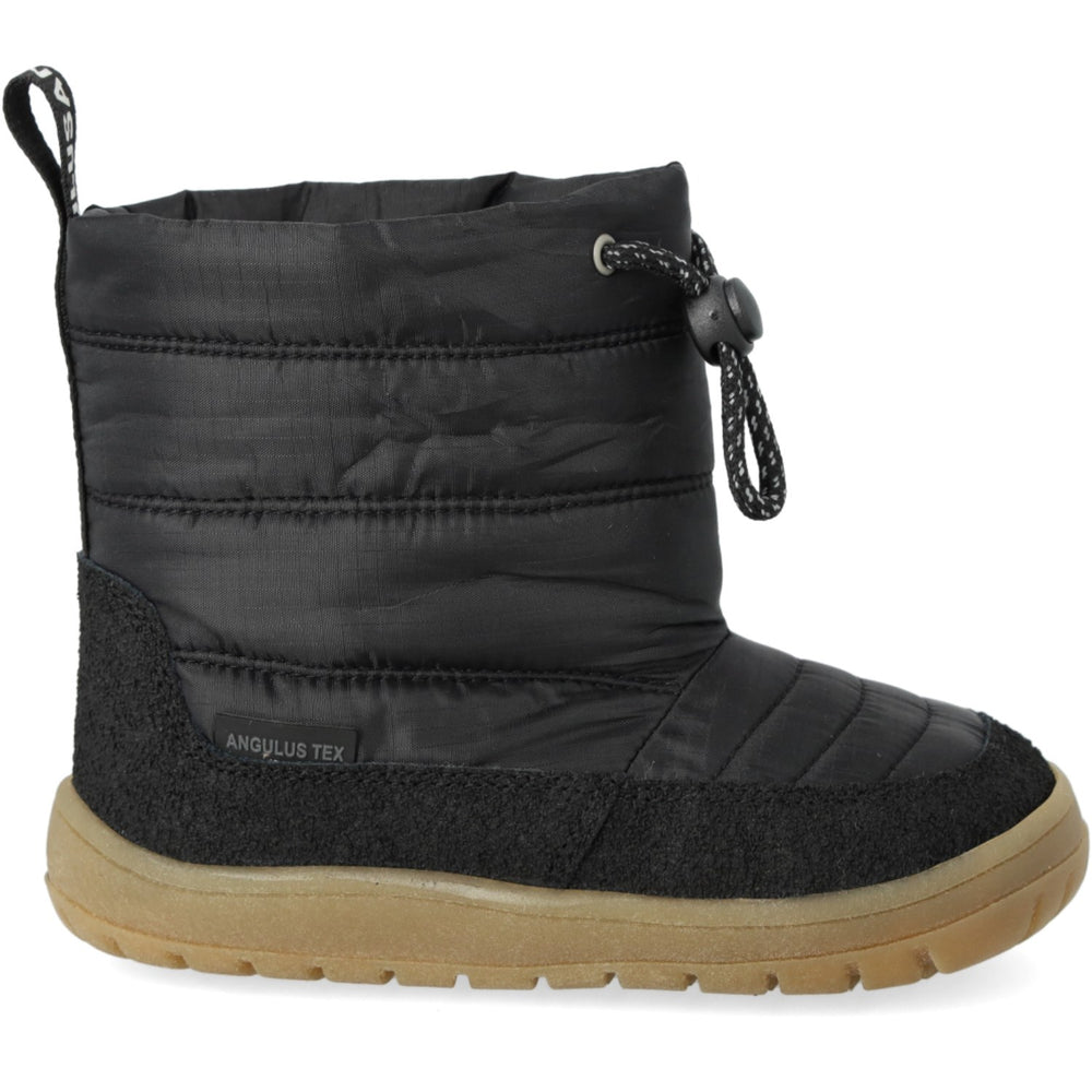 Køb Angulus Black/Black Let Og Fleksibel TEX-vinterstøvle I Nylon