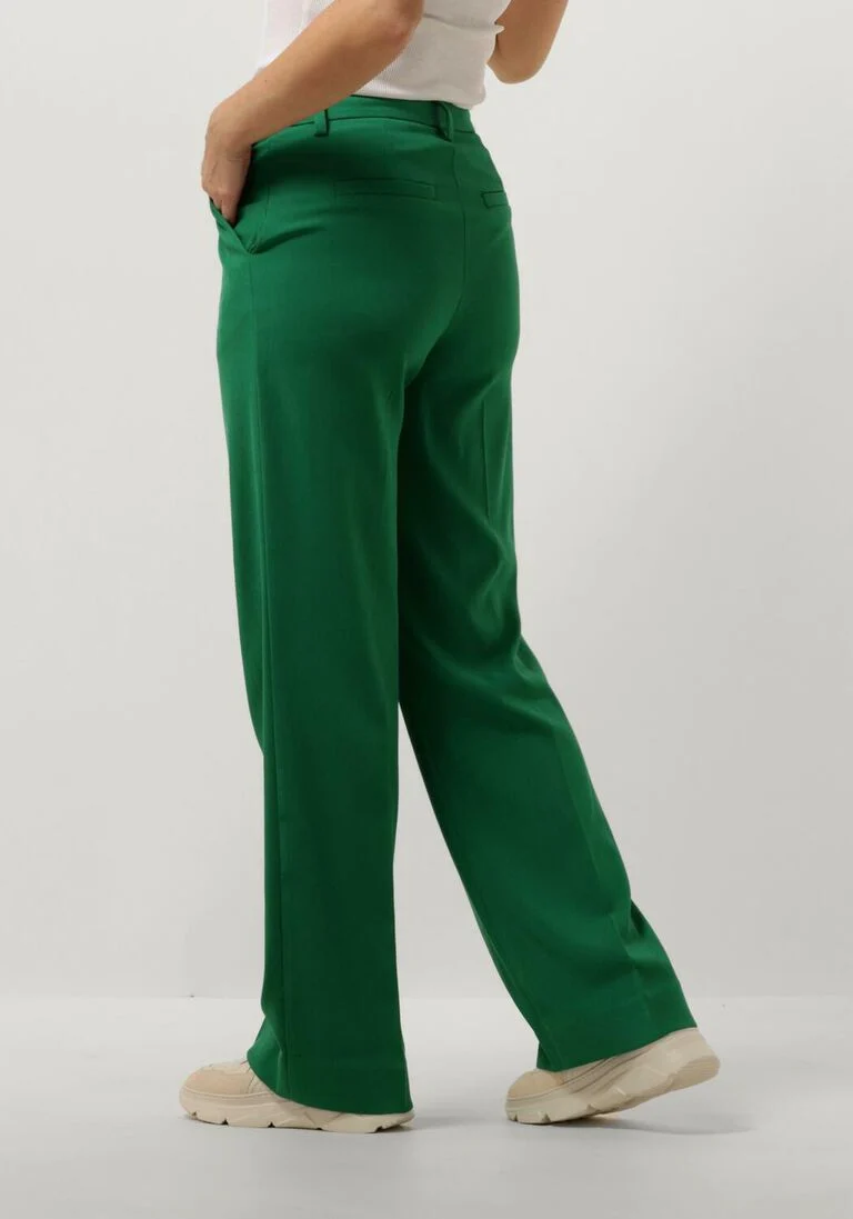 MINUS groene minus pantalon livina straight leg pant