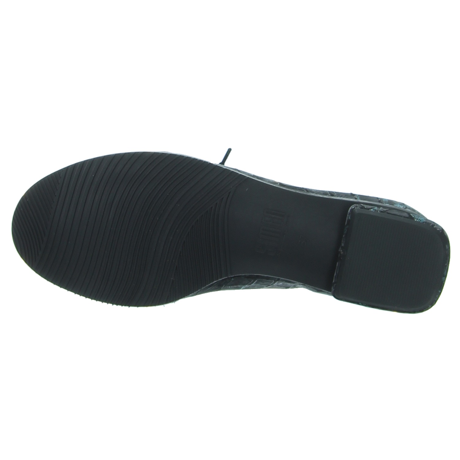 Simen Schnürschuh schwarz/grün schwarz