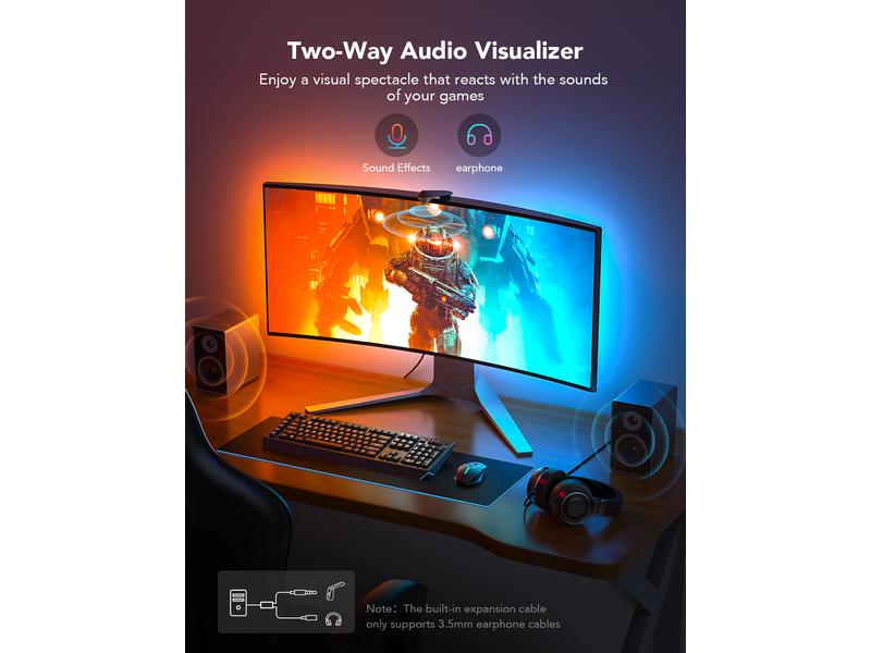 Govee Pro Gaming-Licht DreamView G1, 24