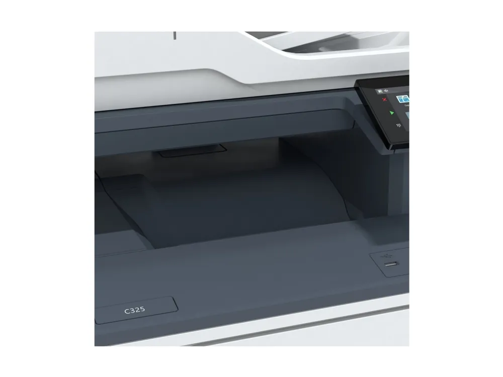 Xerox C325V_DNI - Multifunktionsprinter - farve - laser - Legal (216 x 356 mm) (original) - A4/Legal (medie) - op til 33 spm (kopiering) - op til 33 spm (udskriver) - 250 ark - 33.6 Kbps - USB 2.0, Gigabit LAN, Wi-Fi(n), USB - Green World Alliance re