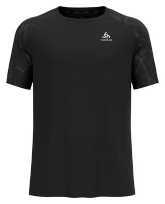Maillot Manches Courtes Odlo Essential Print Noir