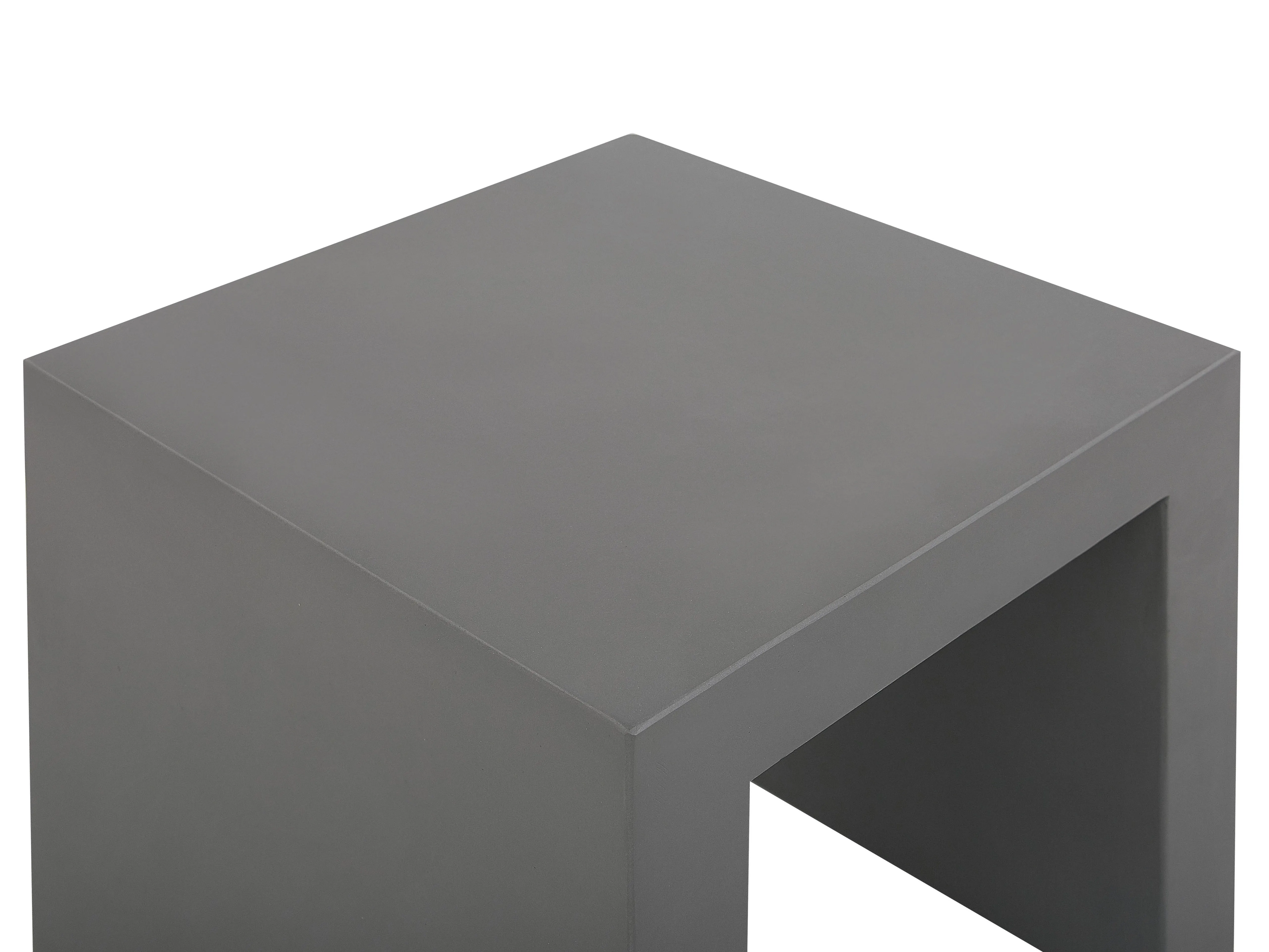 Tuinset met krukken 4-zits OLBIA/TARANTO Beton Grijs