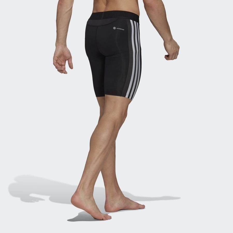 adidas Collant Techfit 3-Stripes - Noir/Blanc