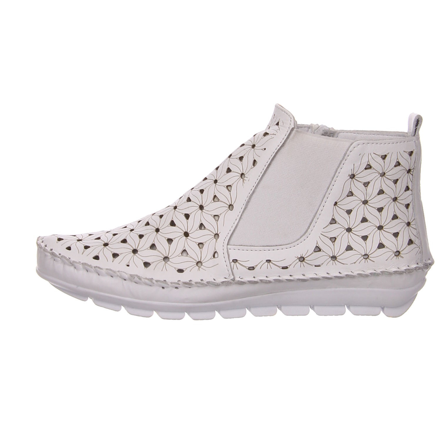 Gemini Stiefeletten weiß weiss/weiss kombi