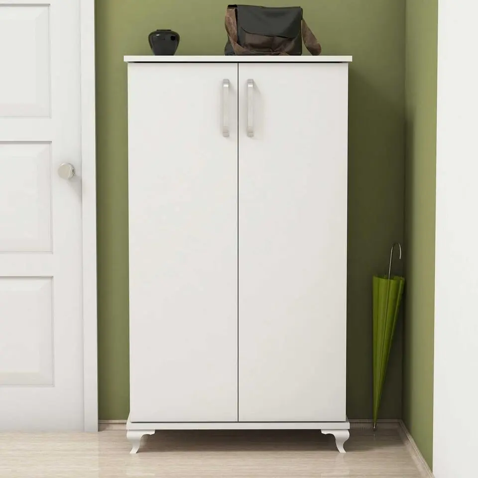 Emob Almaren Schoenenkast - 100% Melamine Gecoat - 18mm Dikte - Wit