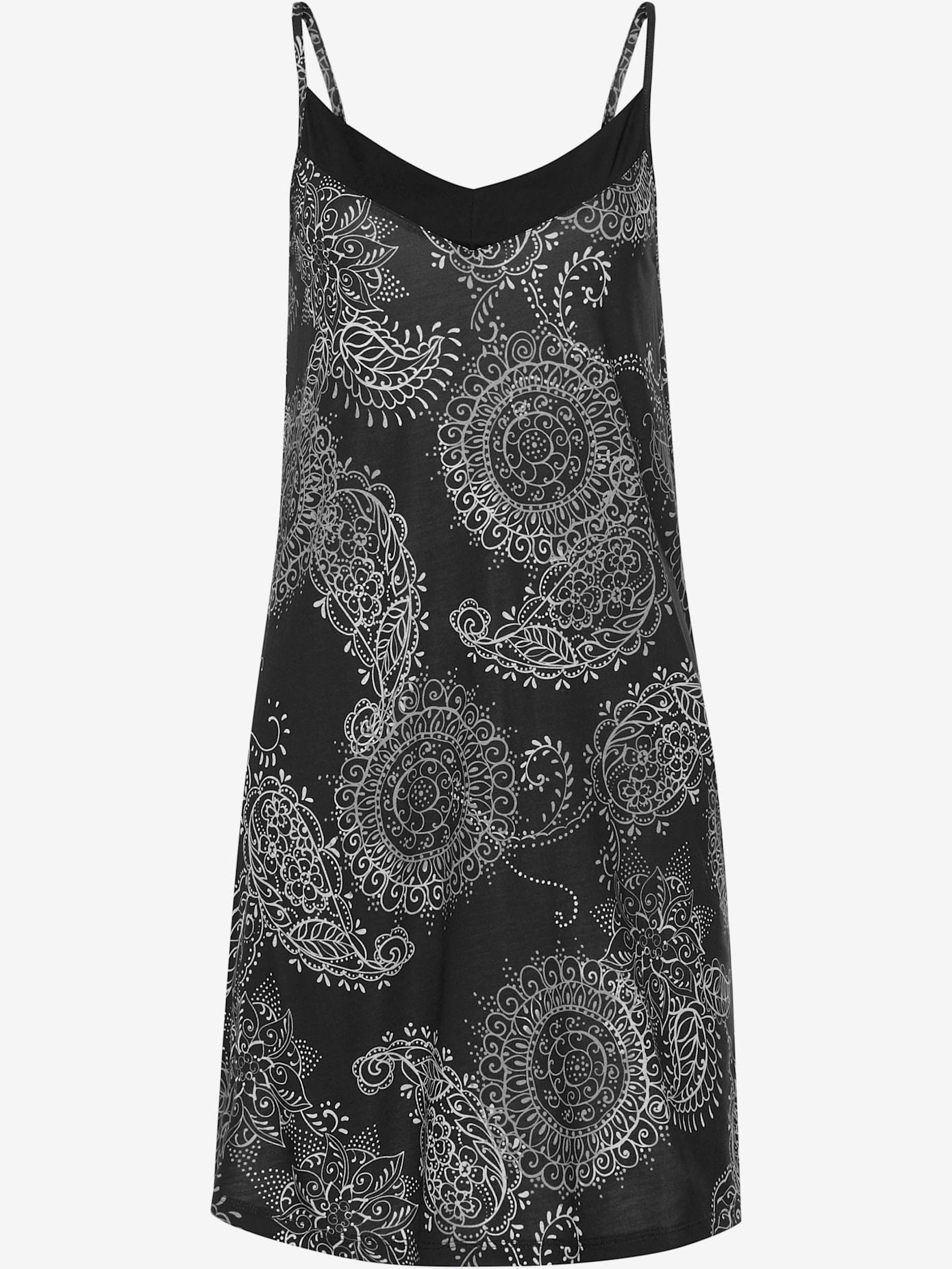 Déshabillé avec imprimé paisley sur toute la surface