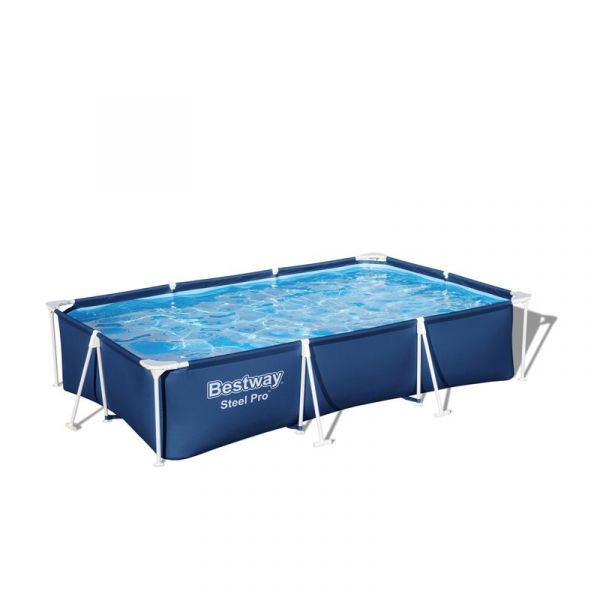 Bestway Piscina Tubular Retangular 300x201x66 cm - 84265018