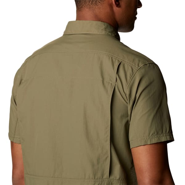 COLUMBIA SILVER RIDGE 2.0 SHORT SLEEVE SHIRT STONE GREEN