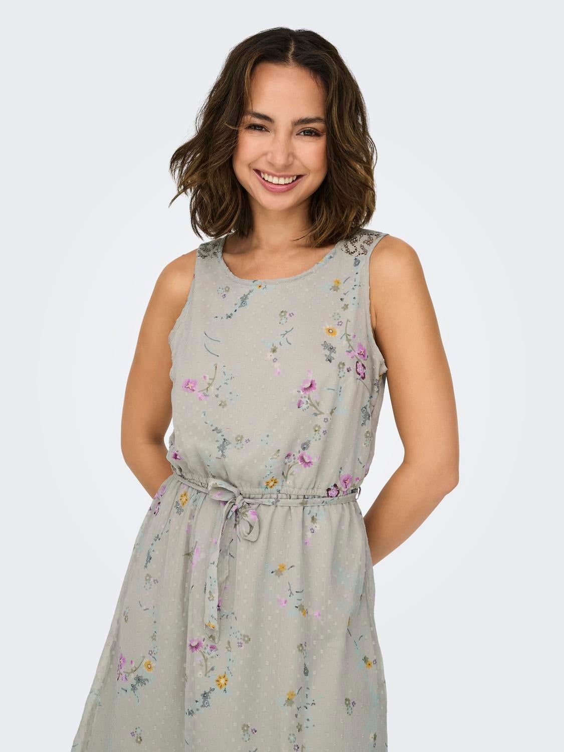 ONLAIDA Kurzes Kleid Pumice Stone