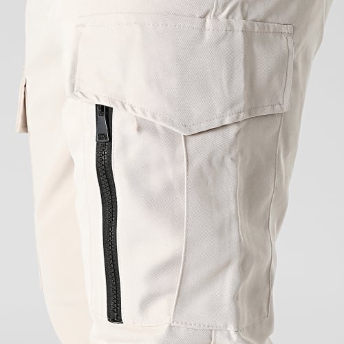 Pantalon Cargo Beige