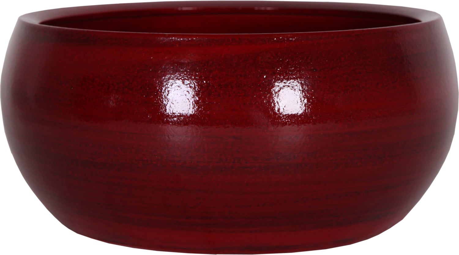 TS plantenschaal Cresta rood D 25 H 13 cm