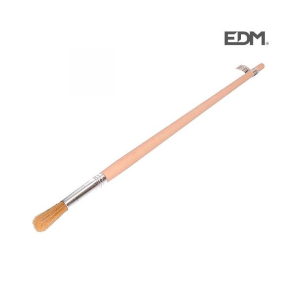 EDM Pincel Cabo Lata Redondo Nº16 9,5Mm