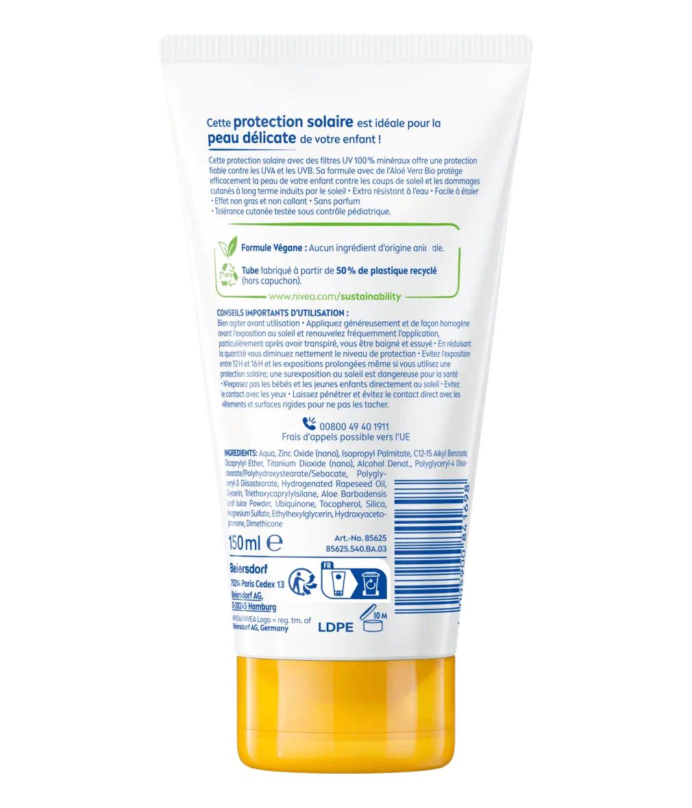 CRÈME SOLAIRE MINÉRALE ENFANTS MINERAL KIDS FPS 50