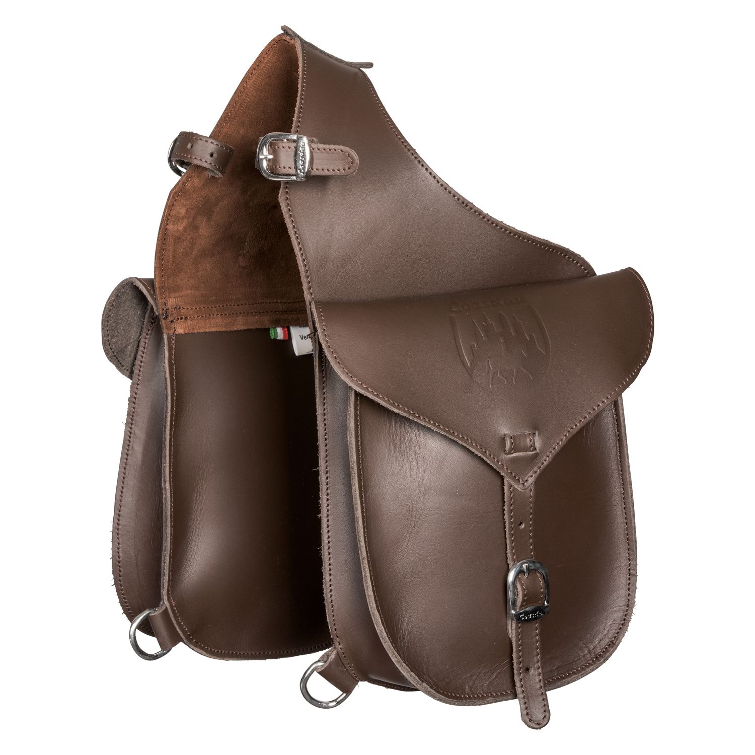 Loesdau Doppel-Satteltasche  - braun