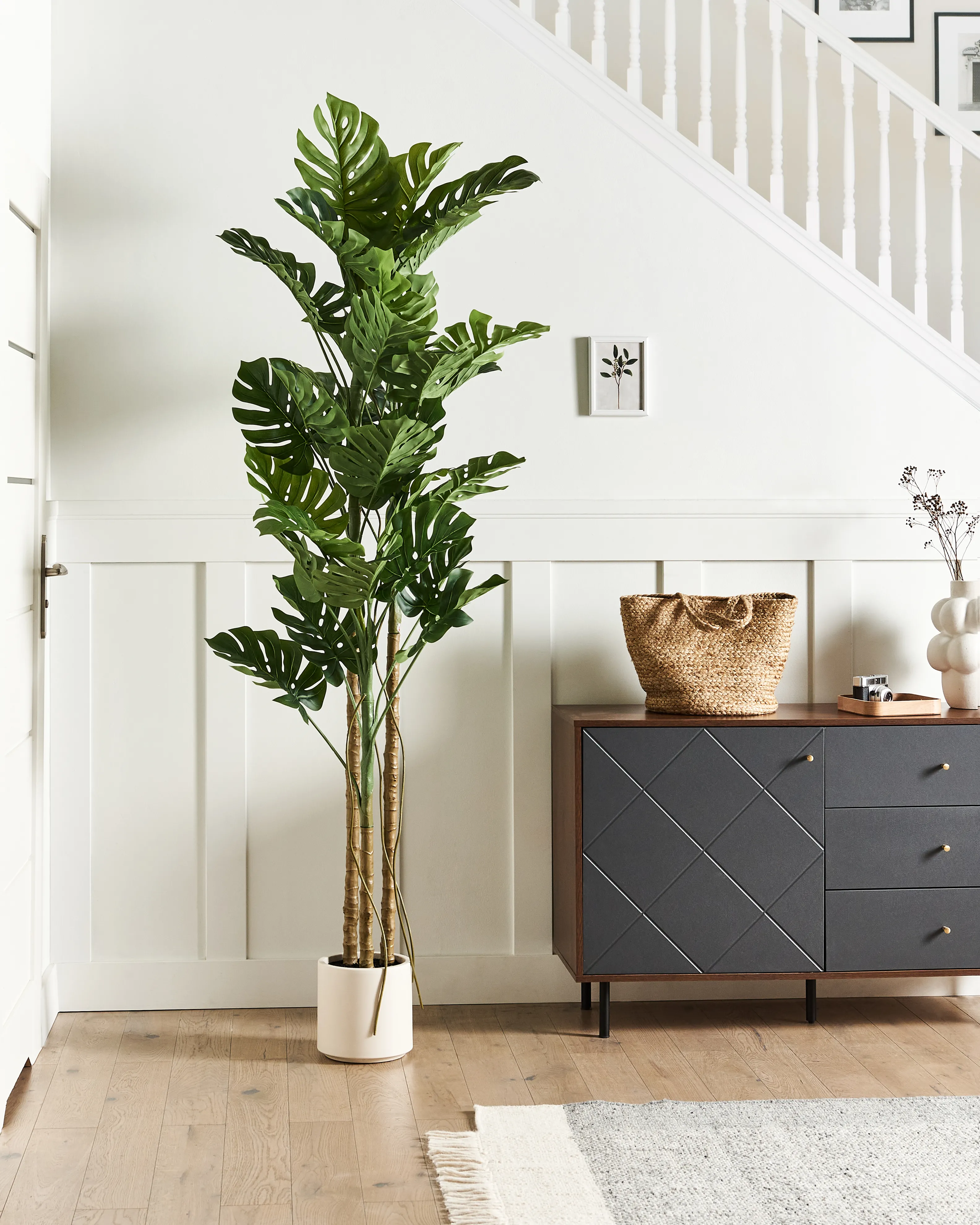 Kunstplant MONSTERA PLANT 221 cm Groen