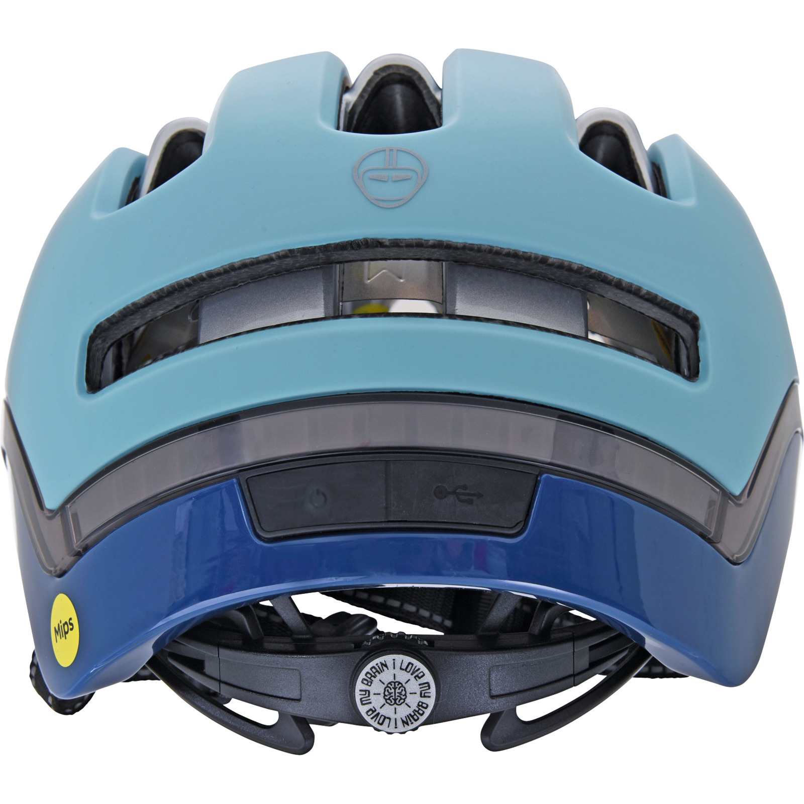 Nutcase Vio Commute Velohelm hellblau, 59-62