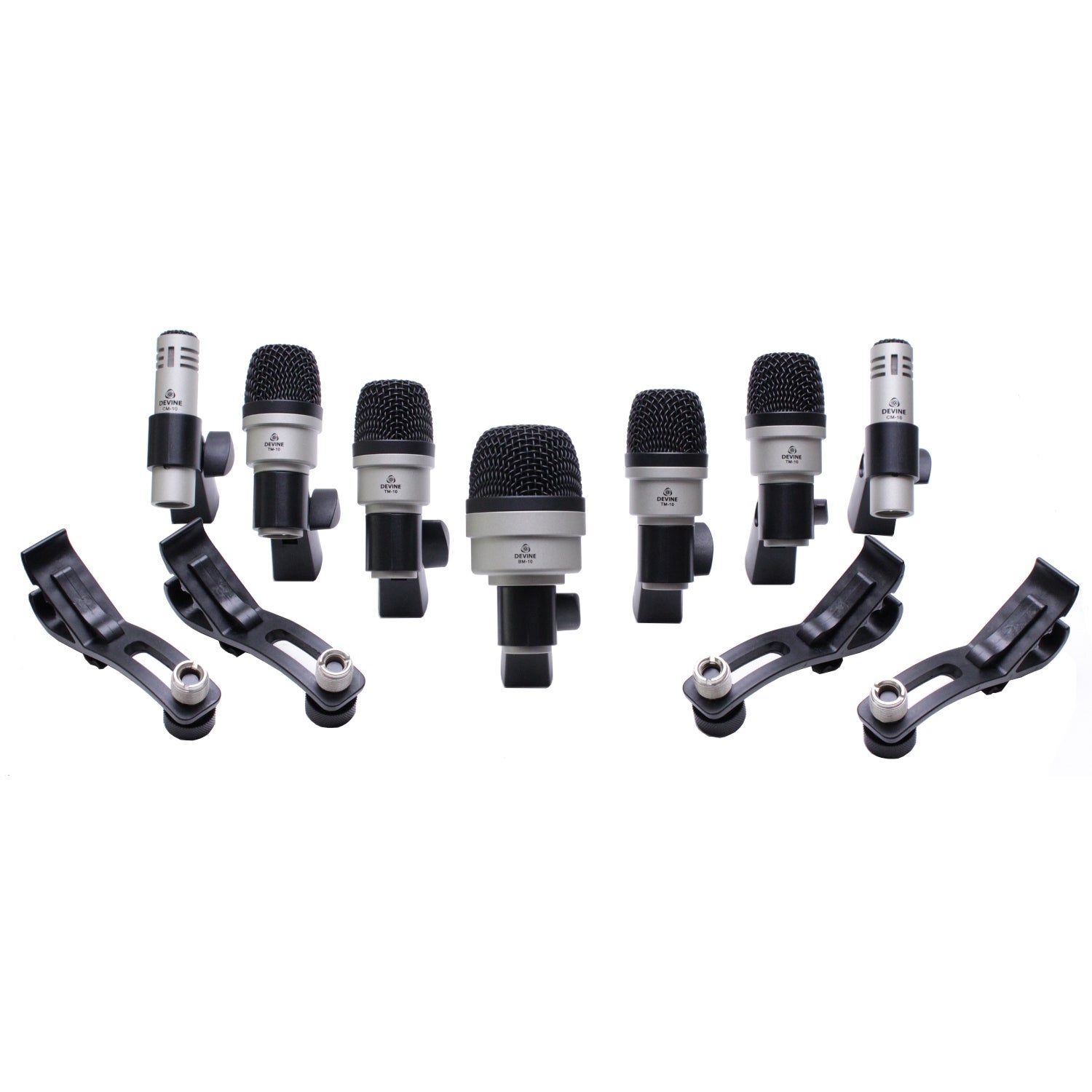 Devine MIC-DS 7-delige set drum microfoons