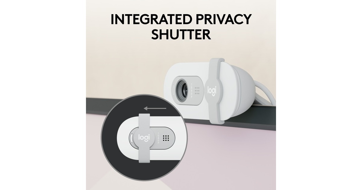 LogitechBrio 100 webcam  (Wit)